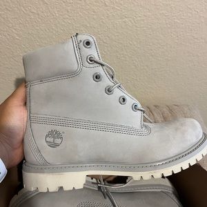 Women’s Gray Timberland Boots
